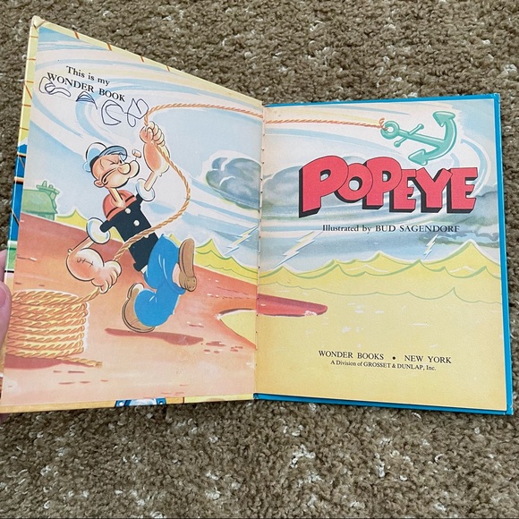 Vintage Popeye book - Picture 3 of 3
